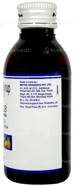 Ultra D3 Pineapple Flavour Syrup 100ml