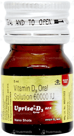 Uprise D3 60k Nano Shots Sugar Free Syrup 5ml
