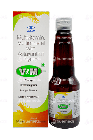 V & M Nu Mango Flavour Syrup 200ml