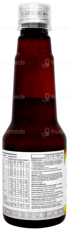 V & M Nu Mango Flavour Syrup 200ml