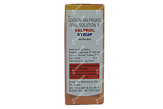 Valprol 200 MG Syrup 200 ML