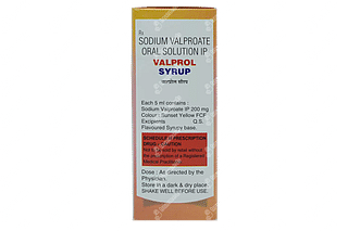 Valprol 200 MG Syrup 200 ML