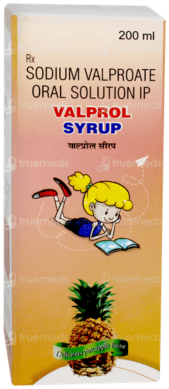 Valprol Pineapple Flavour Syrup 200ml Valprol Pineapple Flavour Syrup 200ml