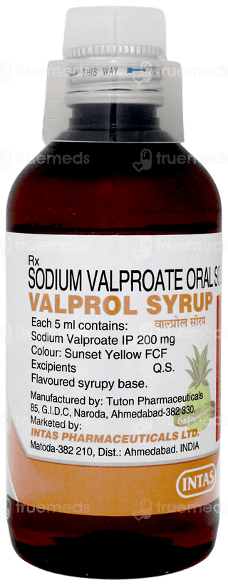 Valprol Pineapple Flavour Syrup 200ml