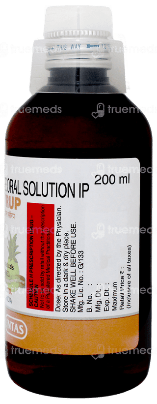 Valprol Pineapple Flavour Syrup 200ml
