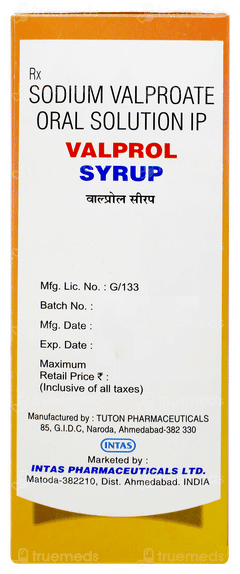 Valprol Pineapple Flavour Syrup 200ml