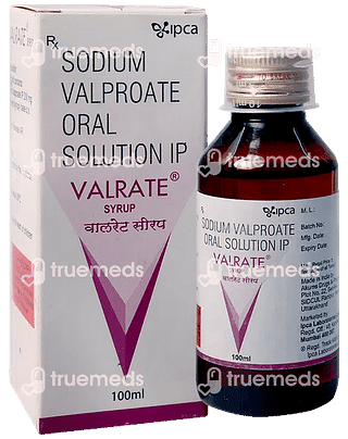 Valrate 200 MG Syrup 100 ML