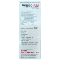 Vegito-Am Syrup 150 Ml