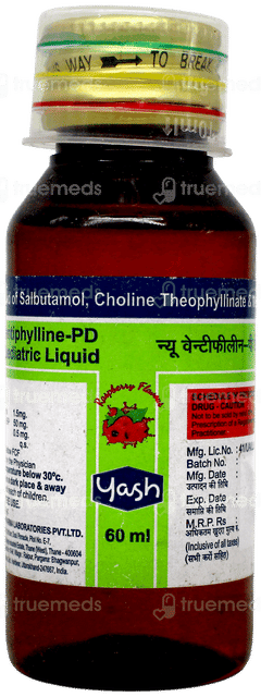New Ventiphylline Pd Syrup 60ml New Ventiphylline Pd Syrup 60ml