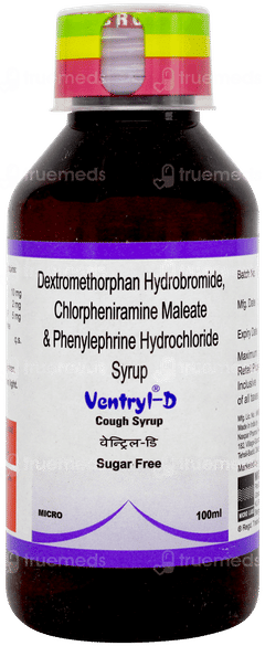 Ventryl D Syrup 100ml