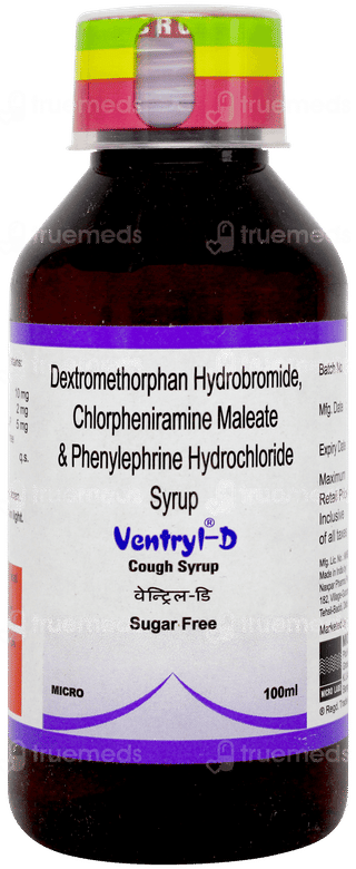 Ventryl D Syrup 100ml