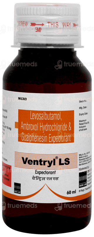 Ventryl Ls Expectorant 60ml