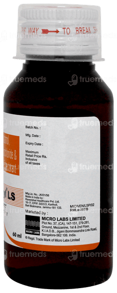 Ventryl Ls Expectorant 60ml