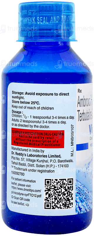 Viscodyne Sugar Free Syrup 100ml