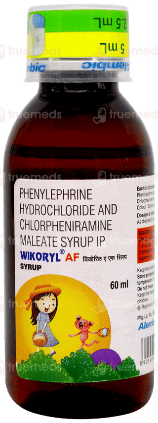 Wikoryl Af Syrup 60ml