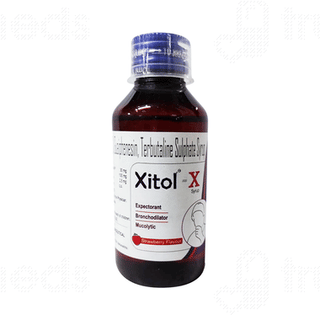 Xitol X Strawberry Flavour Syrup 100ml