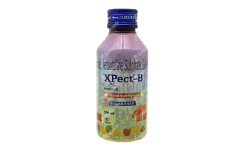 Xpect B Mixed Fruit Flavour Sugar Free Expectorant 100ml