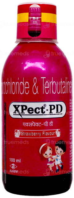 Xpect Pd Strawberry Flavour Syrup 100Ml