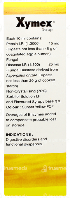 Xymex Orange Flavour Syrup 200ml Xymex Orange Flavour Syrup 200ml