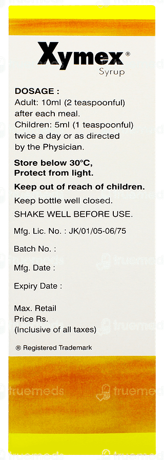 Xymex Orange Flavour Syrup 200ml