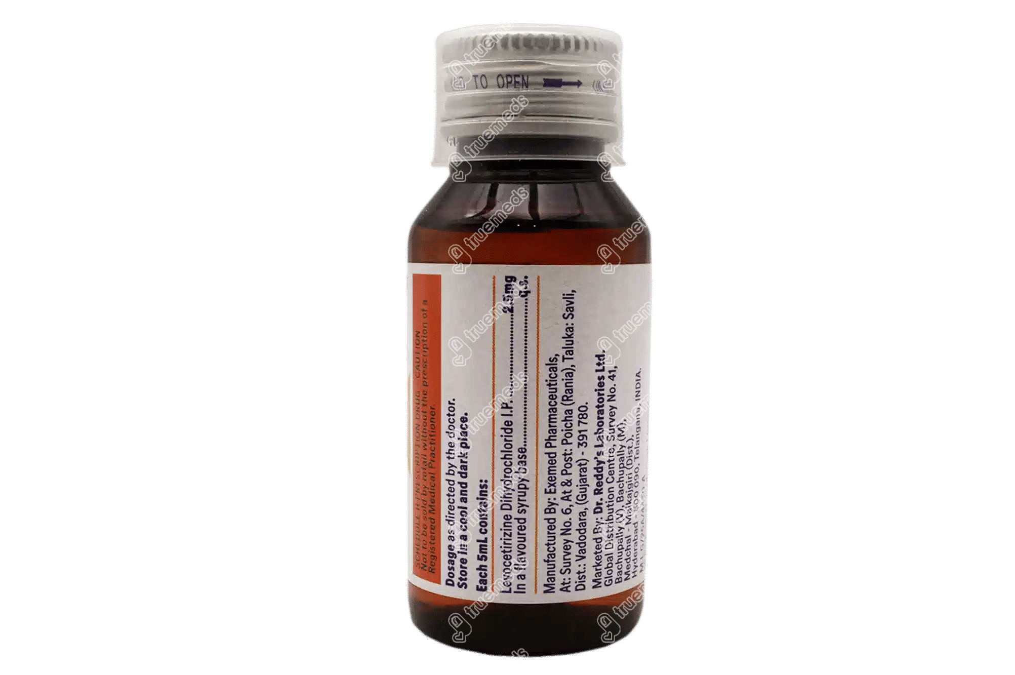 Xyzal 2.5 MG Syrup 60 ML Order Xyzal 2.5 MG Syrup 60 ML Online at Truemeds