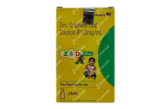 Z&d Plus 20 MG Syrup 15 ML