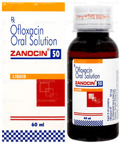 Zanocin 50 Liquid 60ml