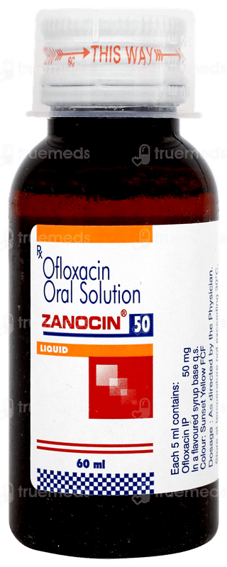 Zanocin 50 Liquid 60ml