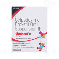 Zedocef 50 Suspension 30ml Zedocef 50 Suspension 30ml