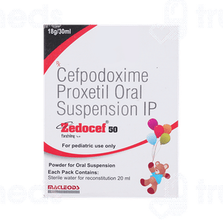 Zedocef 50 Suspension 30ml