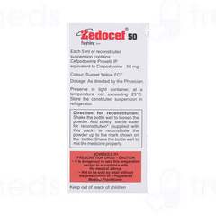 Zedocef 50 Suspension 30ml Zedocef 50 Suspension 30ml