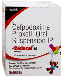 Zedocef 50 Suspension 30Ml Zedocef 50 Suspension 30Ml