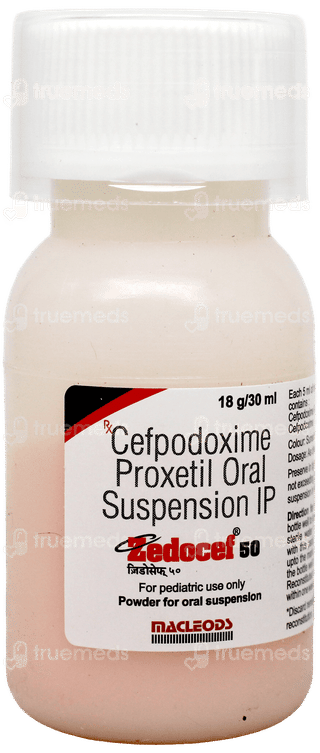 Zedocef 50 Suspension 30Ml