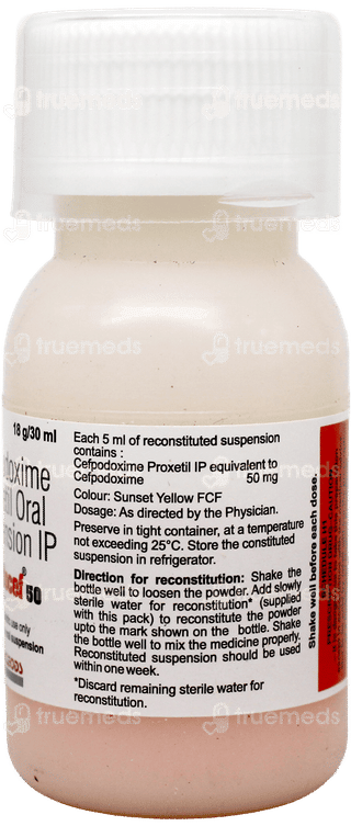 Zedocef 50 Suspension 30Ml