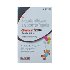 Zedocef Cv 50 Suspension 30ml
