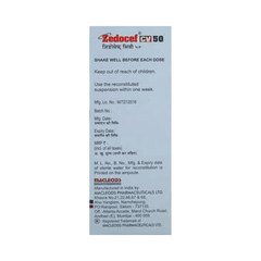 Zedocef Cv 50 Suspension 30ml Zedocef Cv 50 Suspension 30ml