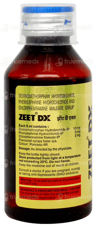Zeet Dx Syrup 100ml