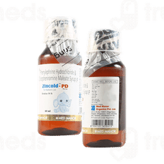 Zincold Pd Syrup 60ml