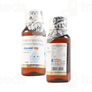 Zincold Pd Syrup 60ml