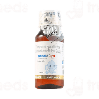 Zincold Pd Syrup 60ml