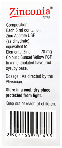 Zinconia Syrup 100ml