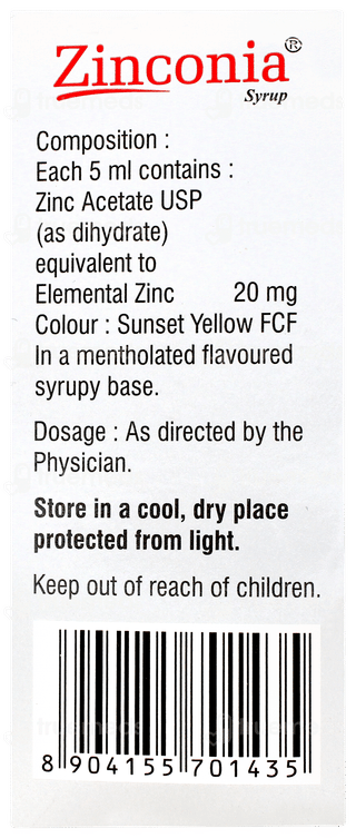 Zinconia Syrup 100ml