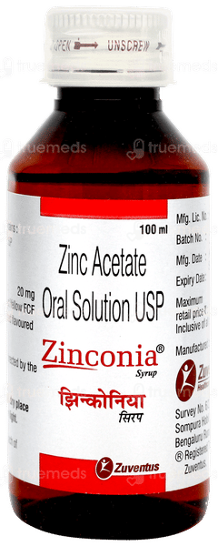 Zinconia Syrup 100ml