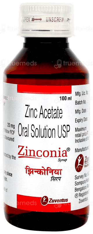 Zinconia Syrup 100ml