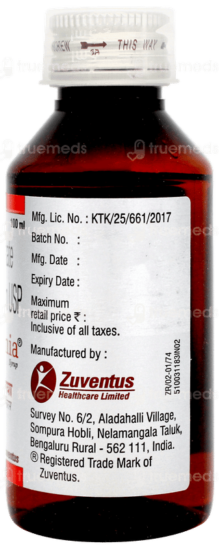 Zinconia Syrup 100ml