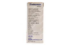 Zinkomin Mixed Fruit Flavoured Syrup 200ml