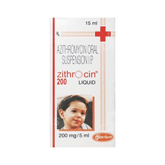 Zithrocin 200 Liquid 15Ml