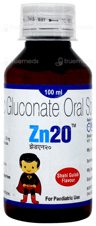 Zn20 Shahi Gulab Flavour Solution 100ml