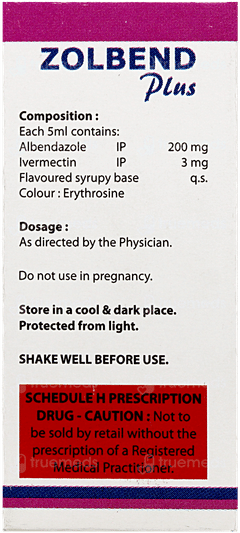 Zolbend Plus Suspension 10Ml Zolbend Plus Suspension 10Ml
