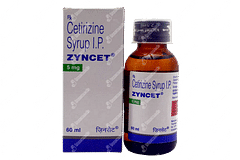 Zyncet 5mg Syrup 60ml